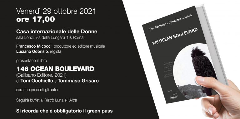 “146 OCEAN BOULEVARD” un romanzo di Toni Occhiello e Tommaso Grisaro