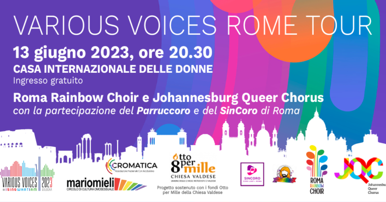 Various Voices Rome Tour