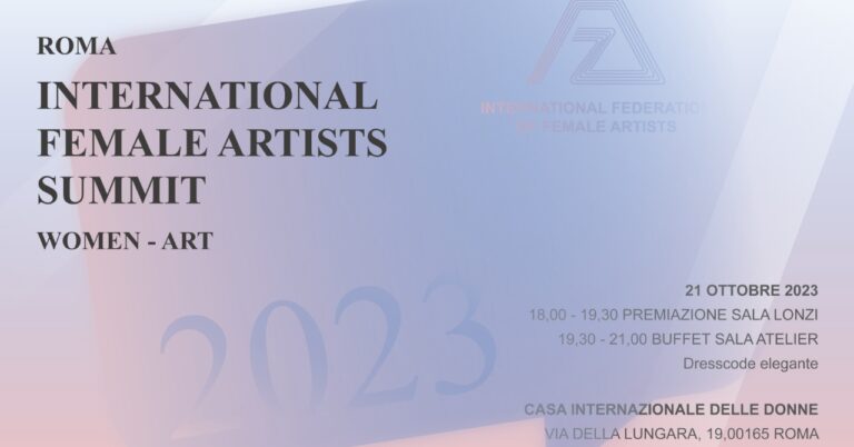 2023 INTERNATIONALE FEMALE ARTISTS SUMMITWOMEN-ART